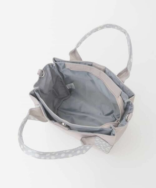 MK MICHEL KLEIN BAG / エムケーミッシェルクランバッグ その他小物 | [2WAY]ドットハンドルナイロンコンパクトバッグ | 詳細10