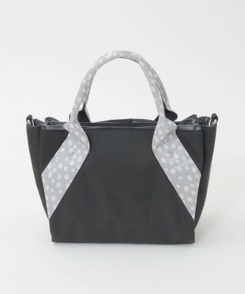 MK MICHEL KLEIN BAG / エムケーミッシェルクランバッグ その他小物 | [2WAY]ドットハンドルナイロンコンパクトバッグ | 詳細11