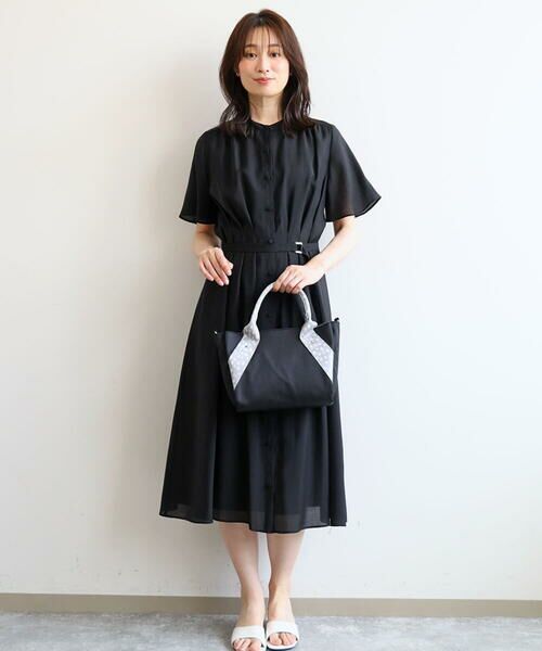 MK MICHEL KLEIN BAG / エムケーミッシェルクランバッグ その他小物 | [2WAY]ドットハンドルナイロンコンパクトバッグ | 詳細14