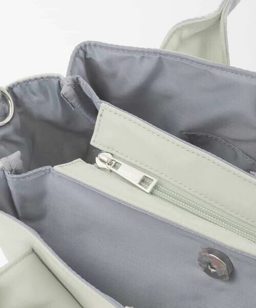 MK MICHEL KLEIN BAG / エムケーミッシェルクランバッグ その他小物 | [2WAY]ドットハンドルナイロンコンパクトバッグ | 詳細4