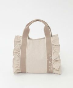 MK MICHEL KLEIN BAG / エムケーミッシェルクランバッグ その他小物 | [WEB限定/300g以下の軽量]サイドフリルスクエアデザインバッグ