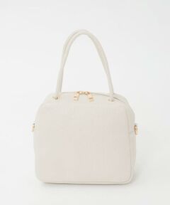MK MICHEL KLEIN BAG / エムケーミッシェルクランバッグ その他小物 | [WEB限定/2WAY/300g以下の軽量]合成皮革ミニスクエアバッグ