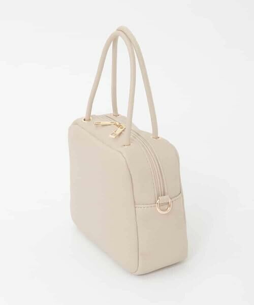 MK MICHEL KLEIN BAG / エムケーミッシェルクランバッグ その他小物 | [WEB限定/2WAY/300g以下の軽量]合成皮革ミニスクエアバッグ | 詳細1