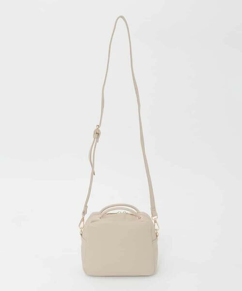 MK MICHEL KLEIN BAG / エムケーミッシェルクランバッグ その他小物 | [WEB限定/2WAY/300g以下の軽量]合成皮革ミニスクエアバッグ | 詳細3