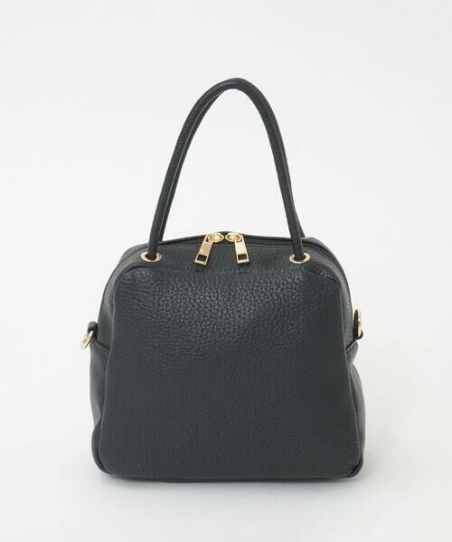 MK MICHEL KLEIN BAG / エムケーミッシェルクランバッグ その他小物 | [WEB限定/2WAY/300g以下の軽量]合成皮革ミニスクエアバッグ（ブラック）