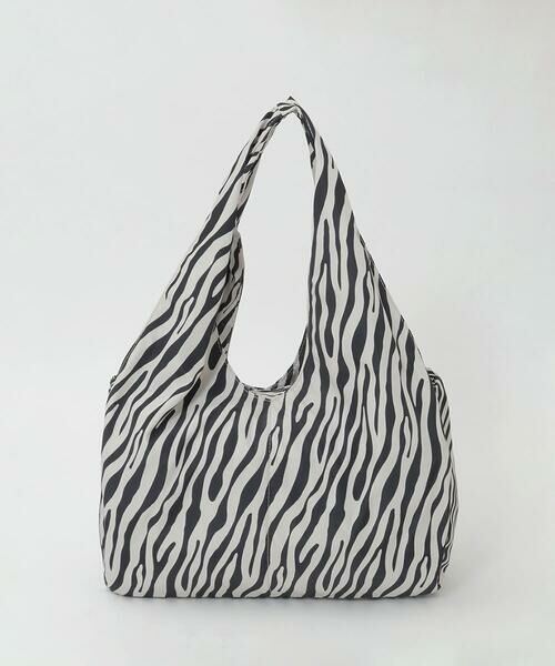 MK MICHEL KLEIN BAG / エムケーミッシェルクランバッグ トートバッグ | [WEB限定/300g以下の軽量]アニマルプリントトートバッグ（ゼブラ）
