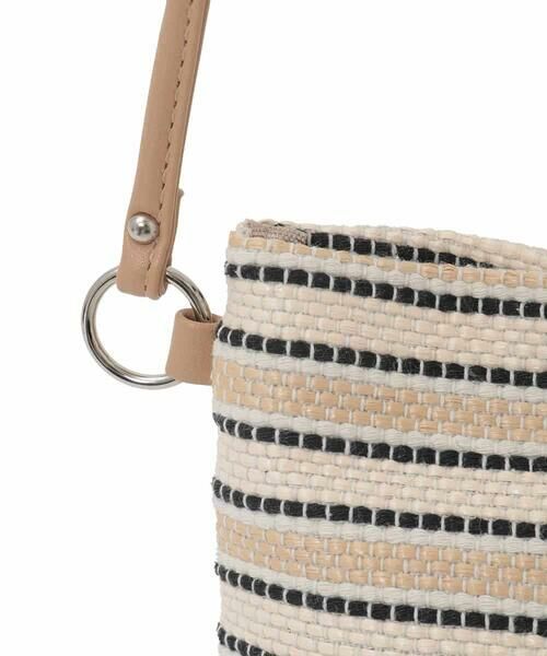 MK MICHEL KLEIN BAG / エムケーミッシェルクランバッグ トートバッグ | [ショルダーポーチ付き]コードストライプデザインバッグ | 詳細10