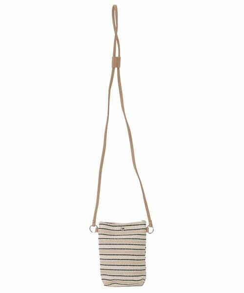 MK MICHEL KLEIN BAG / エムケーミッシェルクランバッグ トートバッグ | [ショルダーポーチ付き]コードストライプデザインバッグ | 詳細8