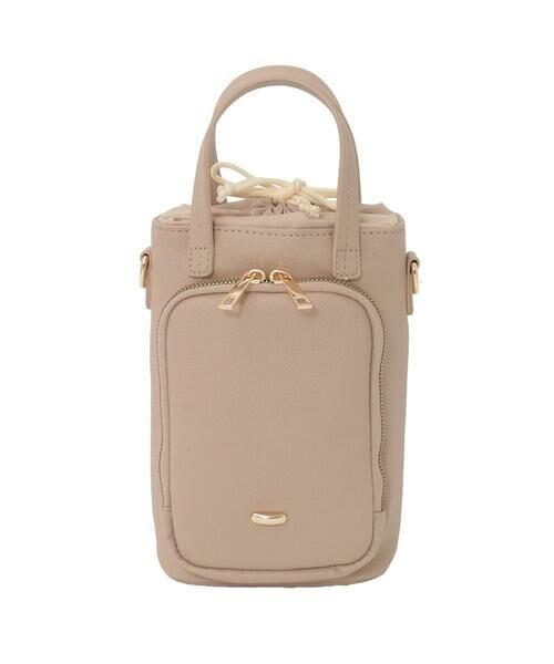MK MICHEL KLEIN BAG / エムケーミッシェルクランバッグ その他小物 | [2WAY/保冷保温]COOL＆WARM ミニハンドバッグ（ベージュ）