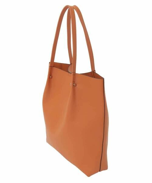 MK MICHEL KLEIN BAG / エムケーミッシェルクランバッグ トートバッグ | [A4収納可]合成皮革BIGトートバッグ | 詳細1