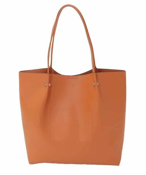 MK MICHEL KLEIN BAG / エムケーミッシェルクランバッグ トートバッグ | [A4収納可]合成皮革BIGトートバッグ | 詳細2