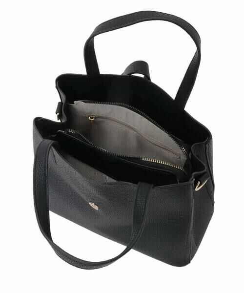 MK MICHEL KLEIN BAG / エムケーミッシェルクランバッグ トートバッグ | [2WAY]ベルトフラップスクエアミニトートバッグ | 詳細10