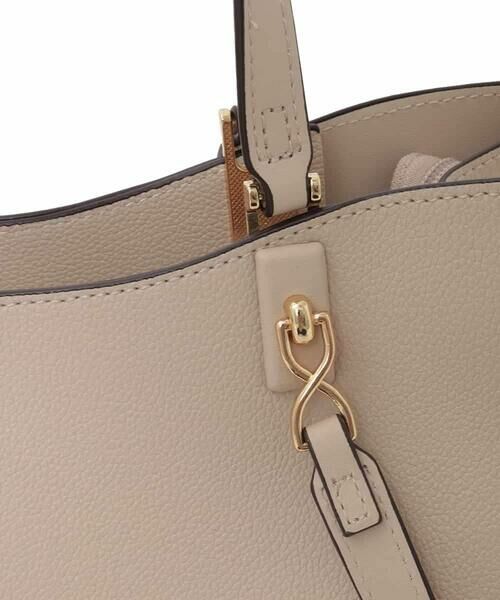 MK MICHEL KLEIN BAG / エムケーミッシェルクランバッグ トートバッグ | [A4収納可]ダブルハンドルスクエアバッグ | 詳細4