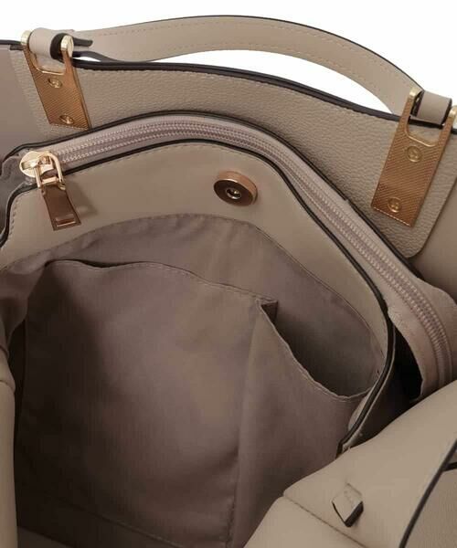 MK MICHEL KLEIN BAG / エムケーミッシェルクランバッグ トートバッグ | [A4収納可]ダブルハンドルスクエアバッグ | 詳細8