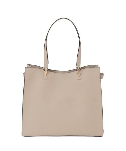 MK MICHEL KLEIN BAG / エムケーミッシェルクランバッグ トートバッグ | [A4収納可]ダブルハンドルスクエアバッグ（ベージュ）