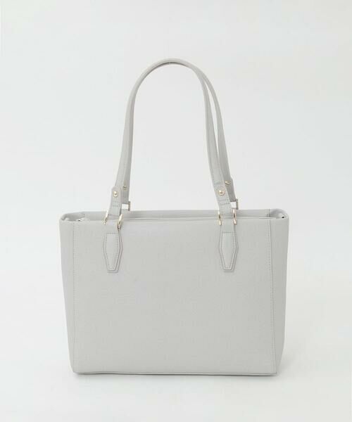 MK MICHEL KLEIN BAG / エムケーミッシェルクランバッグ トートバッグ | [2WAY/A4収納可]合成皮革エンボスビジネストート | 詳細12