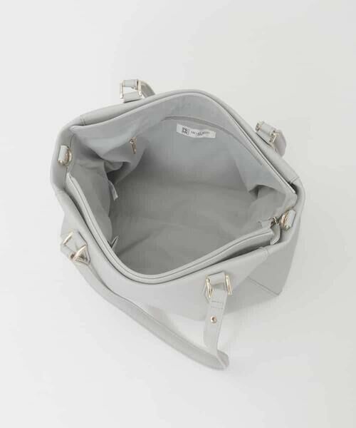 MK MICHEL KLEIN BAG / エムケーミッシェルクランバッグ トートバッグ | [2WAY/A4収納可]合成皮革エンボスビジネストート | 詳細14