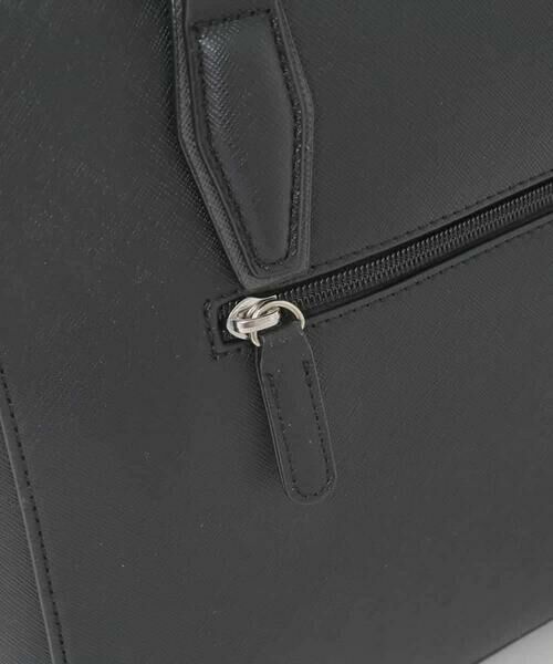 MK MICHEL KLEIN BAG / エムケーミッシェルクランバッグ トートバッグ | [2WAY/A4収納可]合成皮革エンボスビジネストート | 詳細6