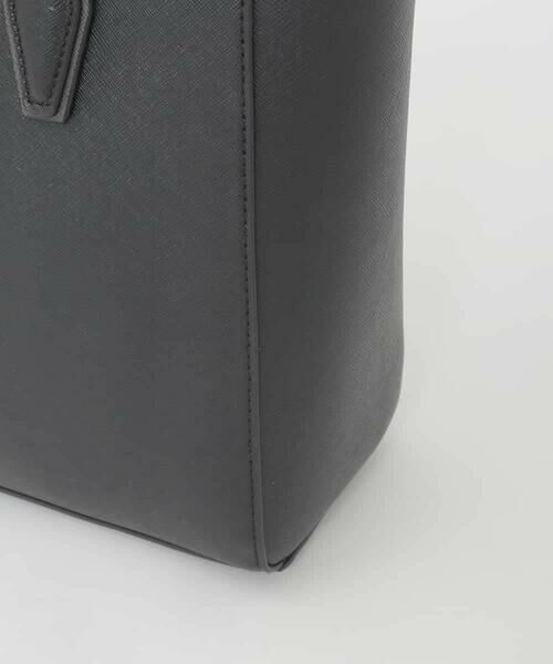 MK MICHEL KLEIN BAG / エムケーミッシェルクランバッグ トートバッグ | [2WAY/A4収納可]合成皮革エンボスビジネストート | 詳細7