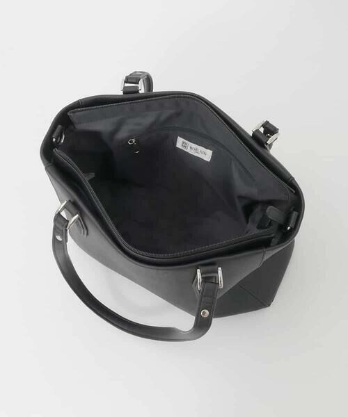 MK MICHEL KLEIN BAG / エムケーミッシェルクランバッグ トートバッグ | [2WAY/A4収納可]合成皮革エンボスビジネストート | 詳細9