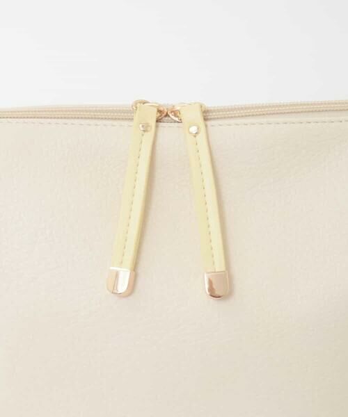 MK MICHEL KLEIN BAG / エムケーミッシェルクランバッグ ショルダーバッグ | [2WAY]合成皮革パンチングワンショルダースクエアバッグ | 詳細11