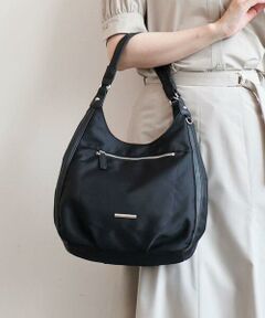 MK MICHEL KLEIN BAG / エムケーミッシェルクランバッグ トートバッグ | [2WAY]異素材ジョイントラウンドナイロントート
