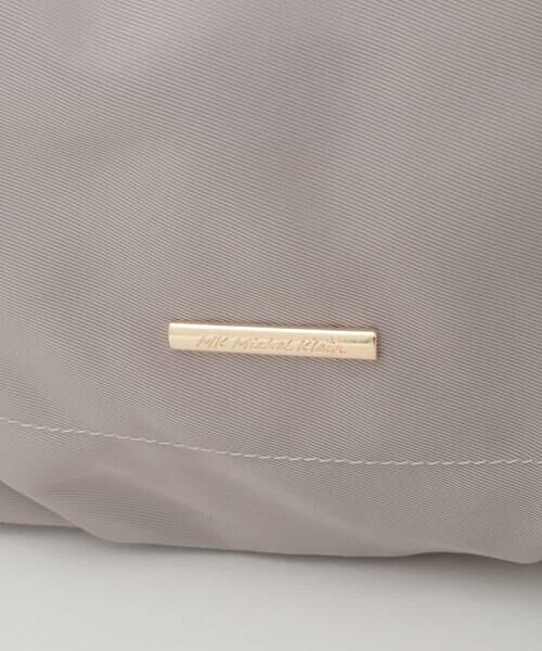 MK MICHEL KLEIN BAG / エムケーミッシェルクランバッグ トートバッグ | [2WAY]異素材ジョイントラウンドナイロントート | 詳細5