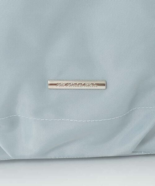 MK MICHEL KLEIN BAG / エムケーミッシェルクランバッグ トートバッグ | [2WAY]異素材ジョイントラウンドナイロントート | 詳細9