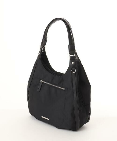 MK MICHEL KLEIN BAG / エムケーミッシェルクランバッグ トートバッグ | [2WAY]異素材ジョイントラウンドナイロントート | 詳細15