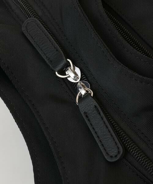 MK MICHEL KLEIN BAG / エムケーミッシェルクランバッグ トートバッグ | [2WAY]異素材ジョイントラウンドナイロントート | 詳細5