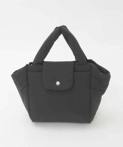MK MICHEL KLEIN BAG / エムケーミッシェルクランバッグ トートバッグ | [WEB限定/軽量/2WAY]ポケットアクセント台形コンパクトトート