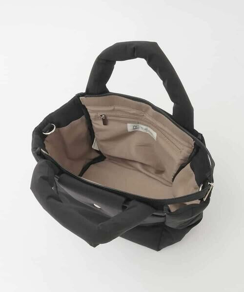 MK MICHEL KLEIN BAG / エムケーミッシェルクランバッグ トートバッグ | [WEB限定/軽量/2WAY]ポケットアクセント台形コンパクトトート | 詳細12