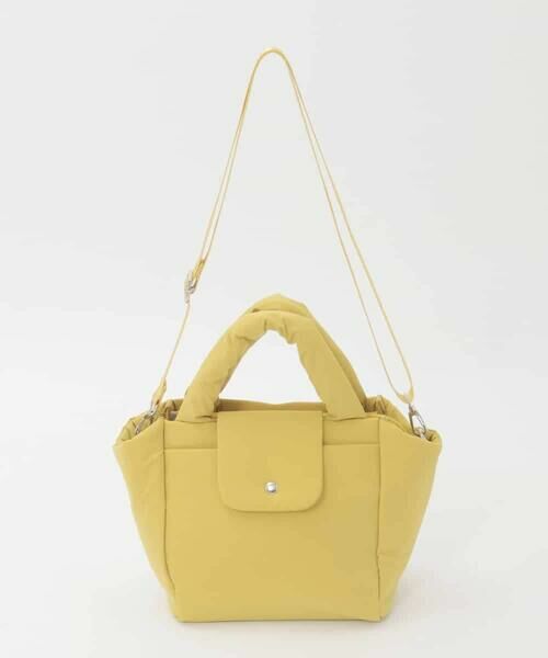 MK MICHEL KLEIN BAG / エムケーミッシェルクランバッグ トートバッグ | [WEB限定/軽量/2WAY]ポケットアクセント台形コンパクトトート | 詳細3