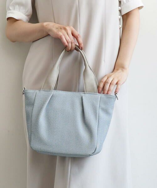 MK MICHEL KLEIN BAG / エムケーミッシェルクランバッグ トートバッグ | [2WAY/軽量]コンパクトオープンスクエアバッグ | 詳細18