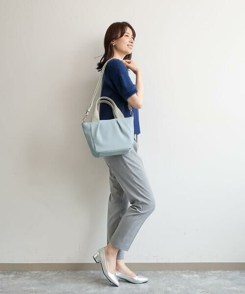 MK MICHEL KLEIN BAG / エムケーミッシェルクランバッグ トートバッグ | [2WAY/軽量]コンパクトオープンスクエアバッグ | 詳細21