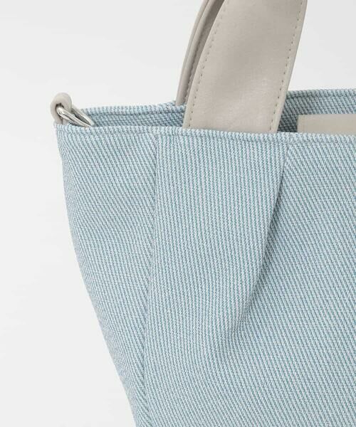MK MICHEL KLEIN BAG / エムケーミッシェルクランバッグ トートバッグ | [2WAY/軽量]コンパクトオープンスクエアバッグ | 詳細9