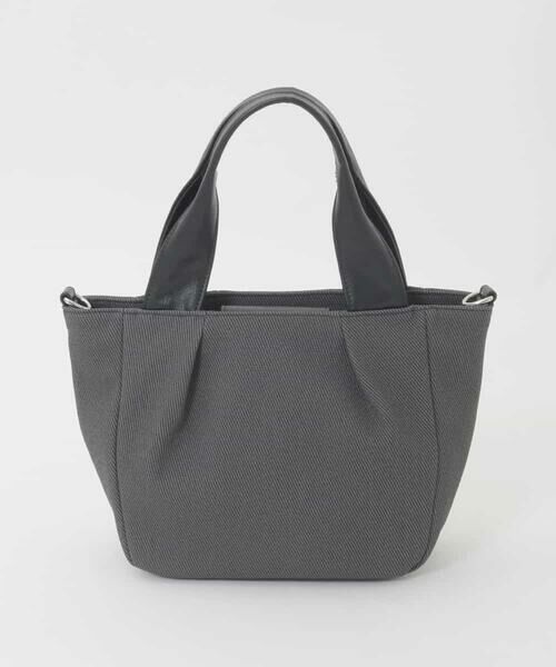 MK MICHEL KLEIN BAG / エムケーミッシェルクランバッグ トートバッグ | [2WAY/軽量]コンパクトオープンスクエアバッグ（ブラック）
