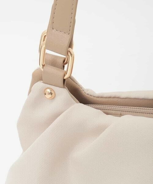 MK MICHEL KLEIN BAG / エムケーミッシェルクランバッグ トートバッグ | タッセル付きタックデザイントートバッグ | 詳細4