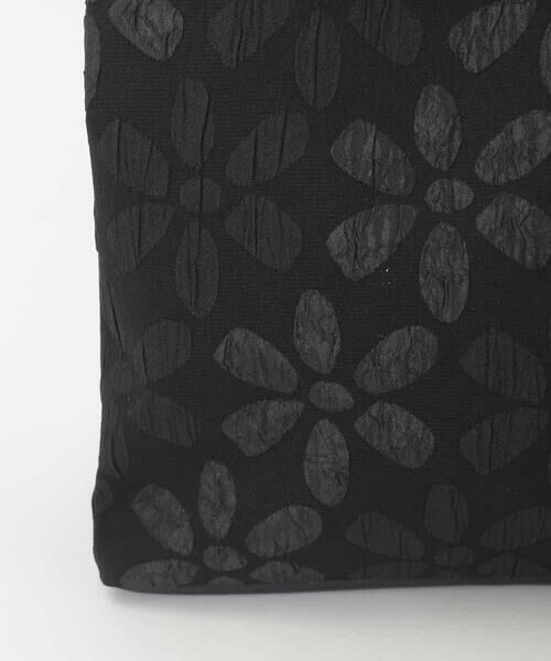 MK MICHEL KLEIN BAG / エムケーミッシェルクランバッグ トートバッグ | [300g以下の軽量]フラワーモチーフコンパクトスクエアバッグ | 詳細11