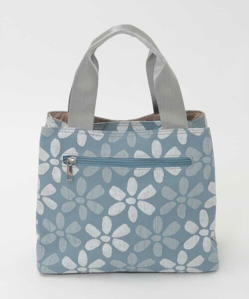MK MICHEL KLEIN BAG / エムケーミッシェルクランバッグ トートバッグ | [300g以下の軽量]フラワーモチーフコンパクトスクエアバッグ | 詳細2