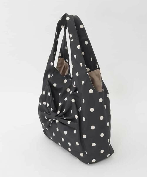 MK MICHEL KLEIN BAG / エムケーミッシェルクランバッグ トートバッグ | [軽量/A4収納可]ドットリボンデザイントートバッグ | 詳細1