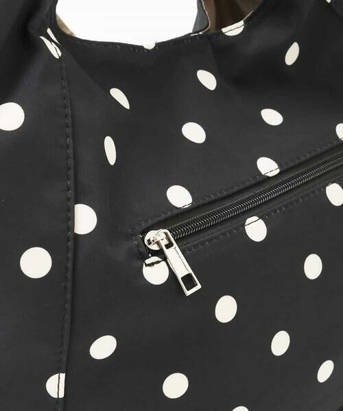 MK MICHEL KLEIN BAG / エムケーミッシェルクランバッグ トートバッグ | [軽量/A4収納可]ドットリボンデザイントートバッグ | 詳細3