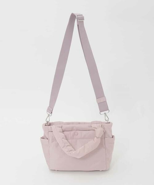 MK MICHEL KLEIN BAG / エムケーミッシェルクランバッグ トートバッグ | [2WAY/軽量]デザインコンパクトナイロンバッグ | 詳細3
