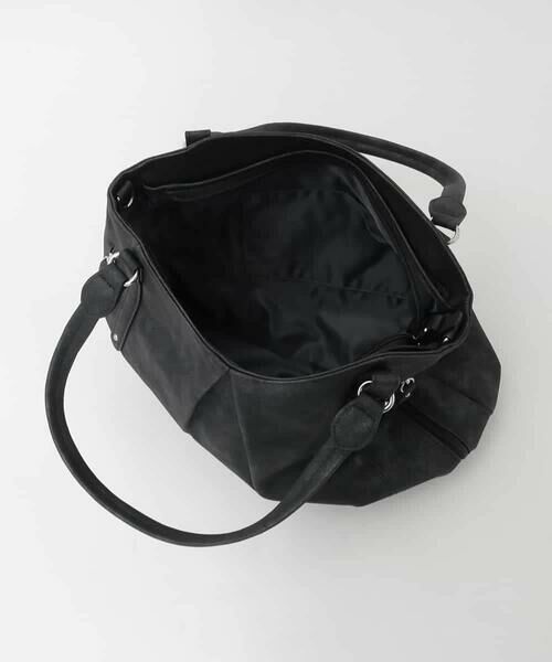 MK MICHEL KLEIN BAG / エムケーミッシェルクランバッグ トートバッグ | [2WAY]サイドファスナータックデザイントートバッグ | 詳細15