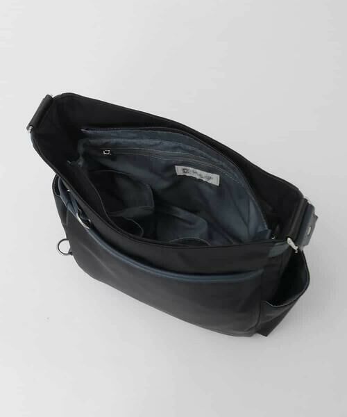 MK MICHEL KLEIN BAG / エムケーミッシェルクランバッグ ショルダーバッグ | 【撥水】アクセントレザーショルダーバッグ | 詳細6