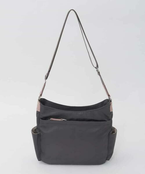 MK MICHEL KLEIN BAG / エムケーミッシェルクランバッグ ショルダーバッグ | 【撥水】アクセントレザーショルダーバッグ | 詳細8