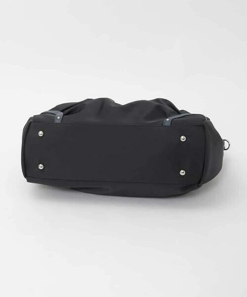 MK MICHEL KLEIN BAG / エムケーミッシェルクランバッグ トートバッグ | [2WAY/撥水/A4収納可]レザージョイントタックデザイントートバッグ | 詳細7