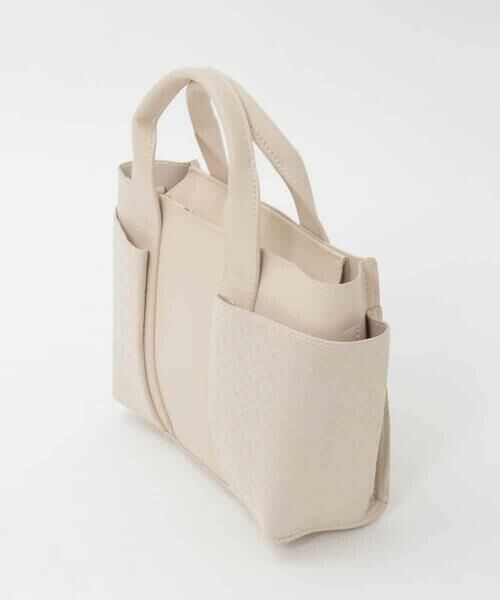 MK MICHEL KLEIN BAG / エムケーミッシェルクランバッグ その他小物 | [2WAY]イントレチャートデザインミニトート | 詳細1