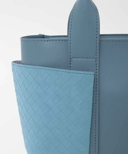 MK MICHEL KLEIN BAG / エムケーミッシェルクランバッグ その他小物 | [2WAY]イントレチャートデザインミニトート | 詳細10