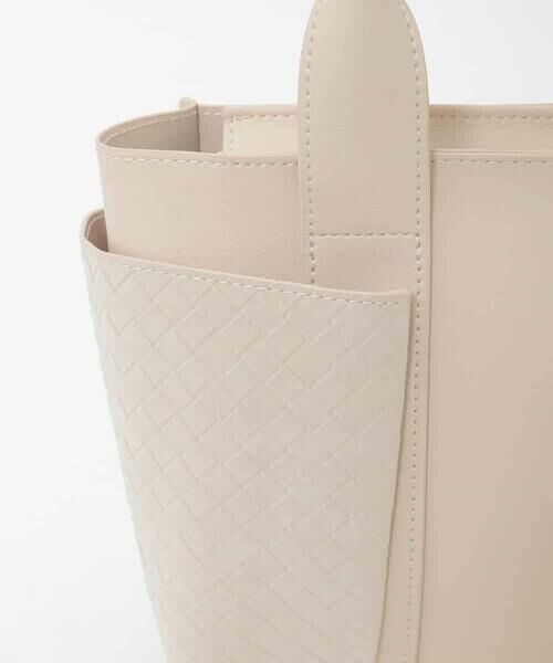 MK MICHEL KLEIN BAG / エムケーミッシェルクランバッグ その他小物 | [2WAY]イントレチャートデザインミニトート | 詳細5